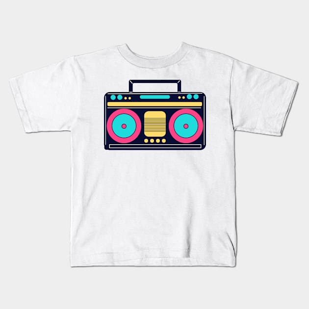 dancer Kids T-Shirt by Mdath